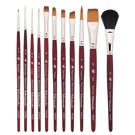 Velvetouch Long Handle Mixed Media Brushes @ Raw Materials Art Supplies