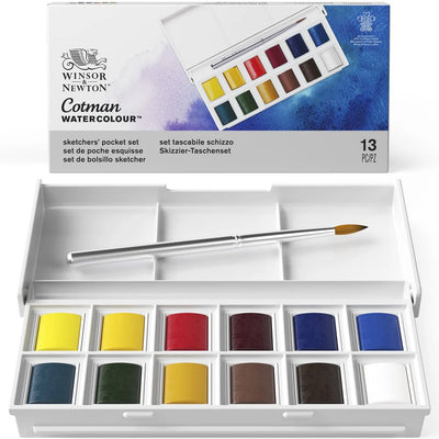 Cotman Watercolor Sketchers' Pocket Box