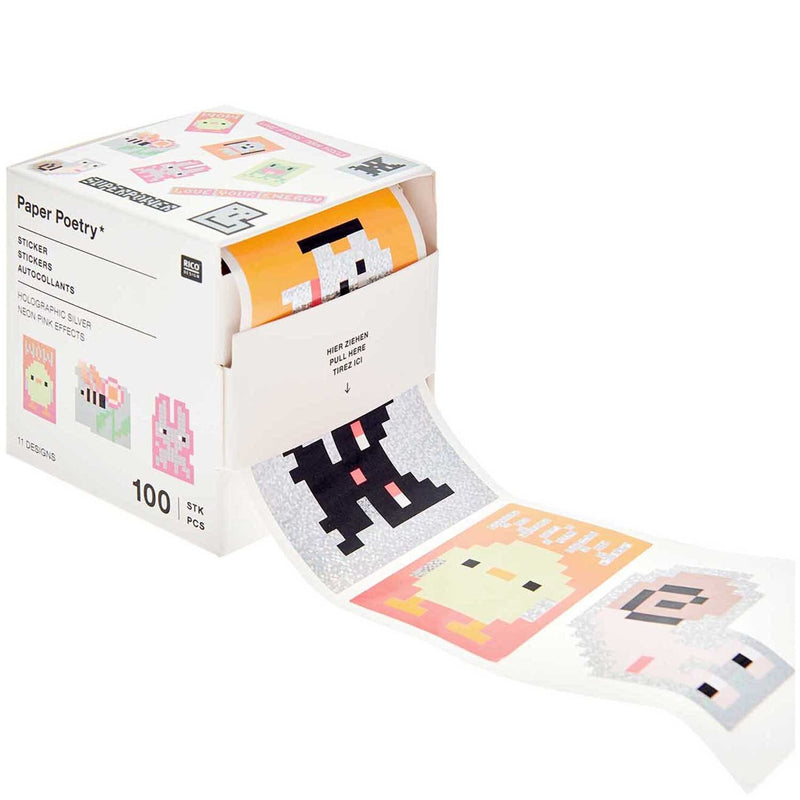 Rico Designs Sticker Roll - Pixels