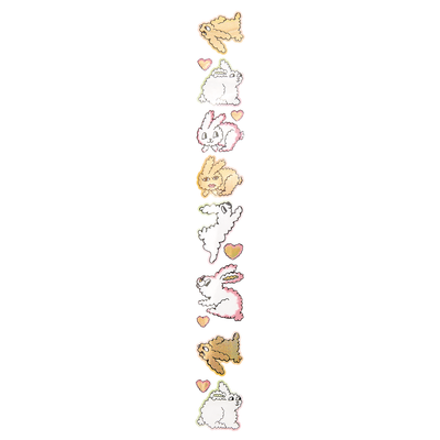 Rico Designs Sticker Roll - Bunnies