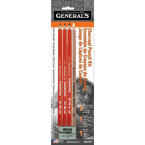 Kit de lápices de carbón del general