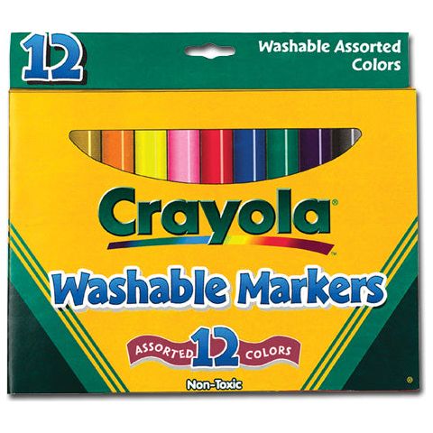 Ensemble de marqueurs lavables Crayola Super Tips
