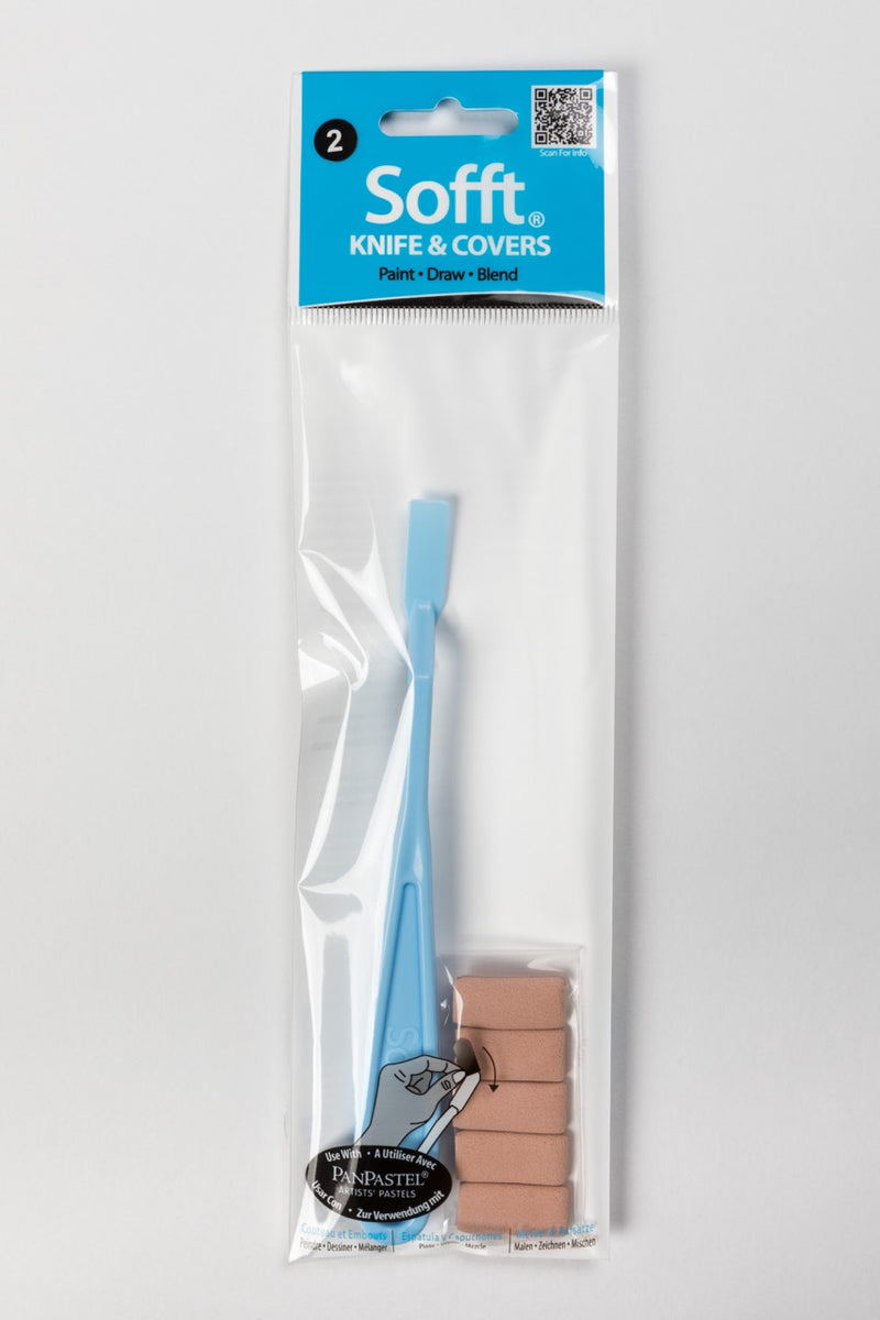 Sofft Tools Knife with Sponge Covers 