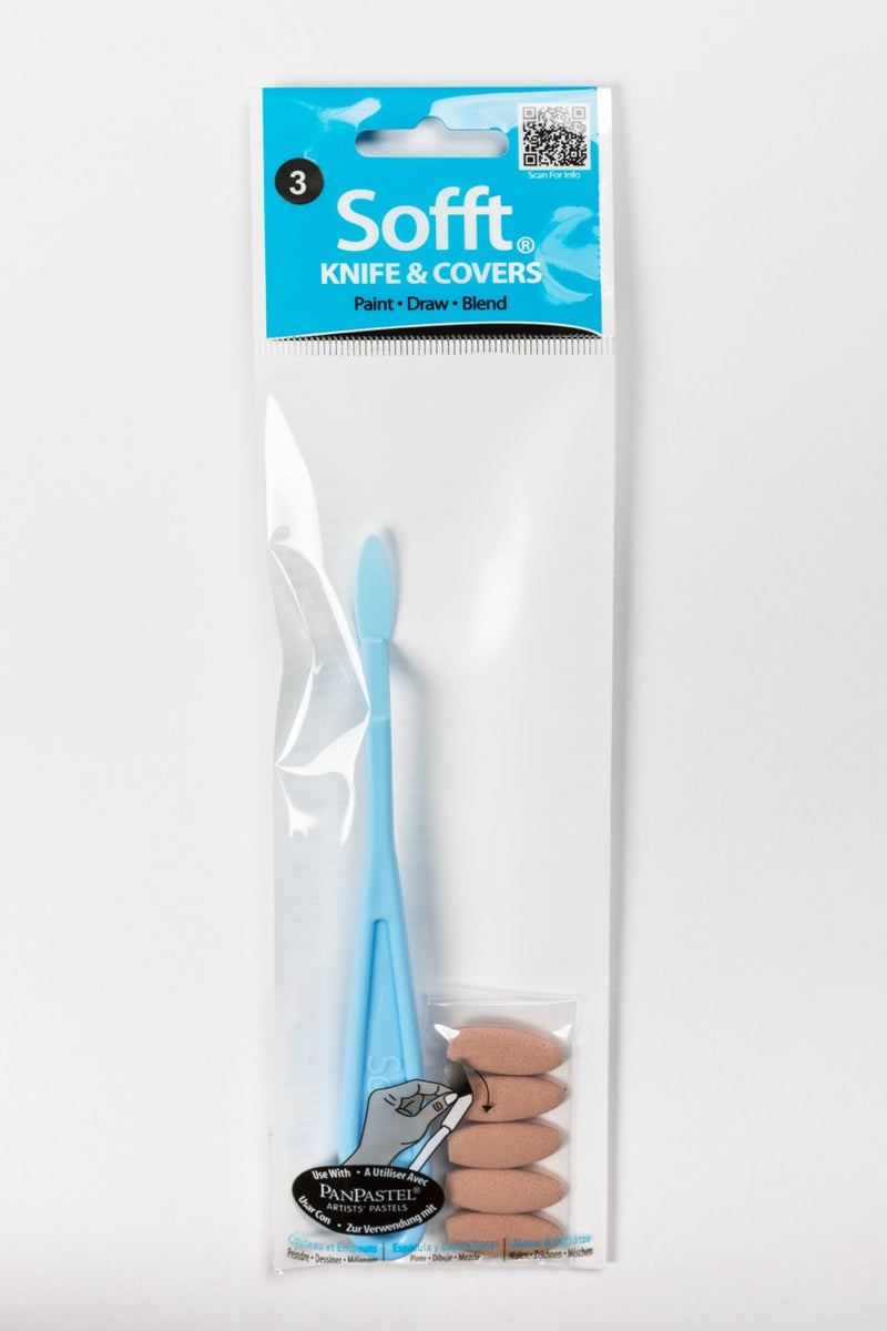 Sofft Tools Knife with Sponge Covers 