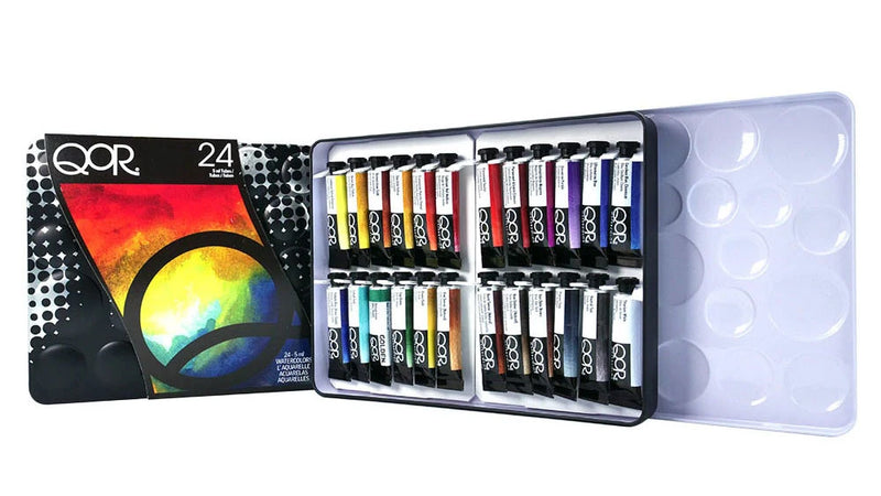 QoR Introductory Watercolor 24 x 5ml Tube Set