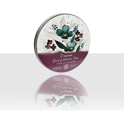 Hahnemuhle Round Watercolor Paper Tin