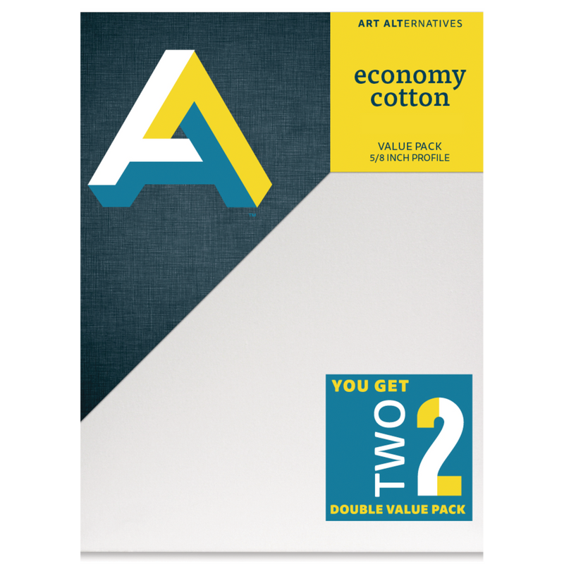 Art Alternatives Economy Cotton Canvas Value Pack