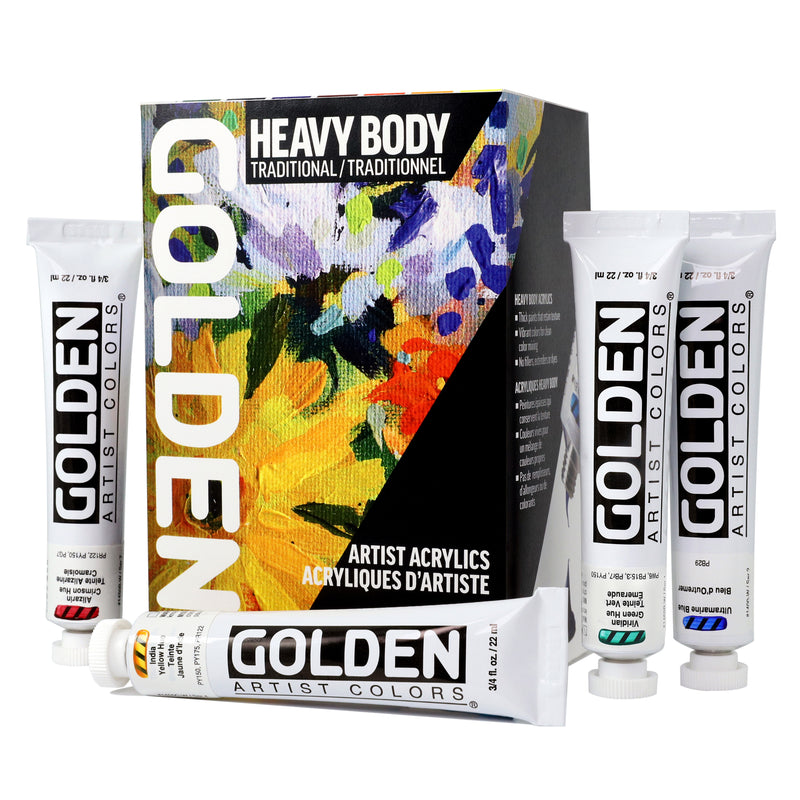 Golden Heavy Body 7-Color Traditional Set