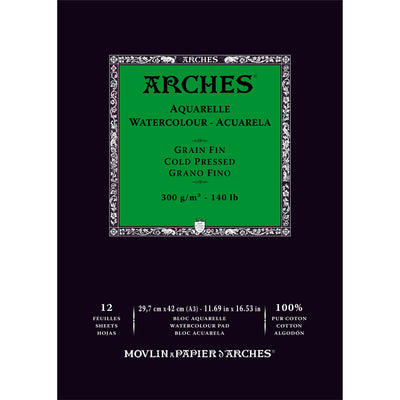Blocs aquarelle Arches