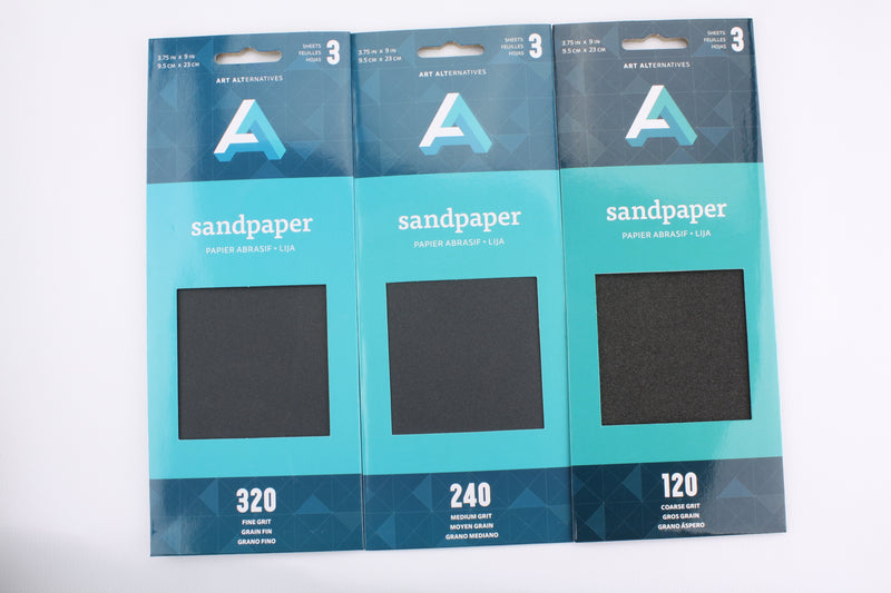 Art Alternatives Sandpaper Sheets