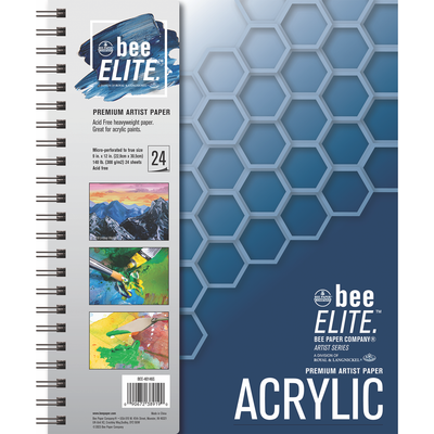 Blocs de papier pour peinture acrylique Bee ELITE