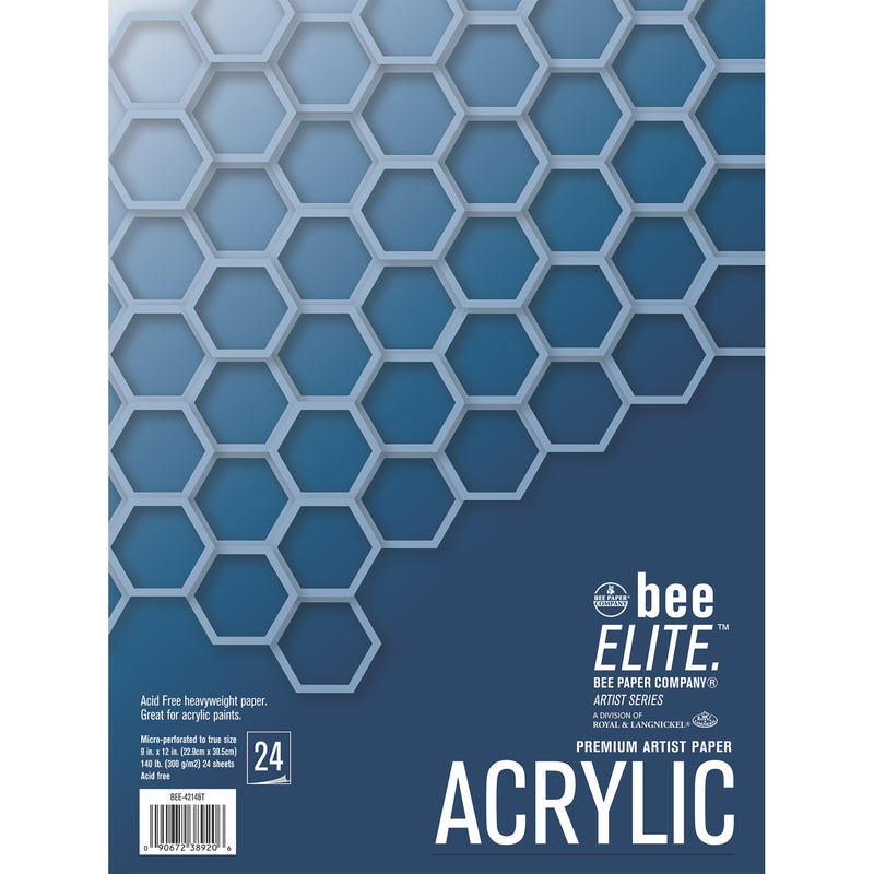 Blocs de papier pour peinture acrylique Bee ELITE