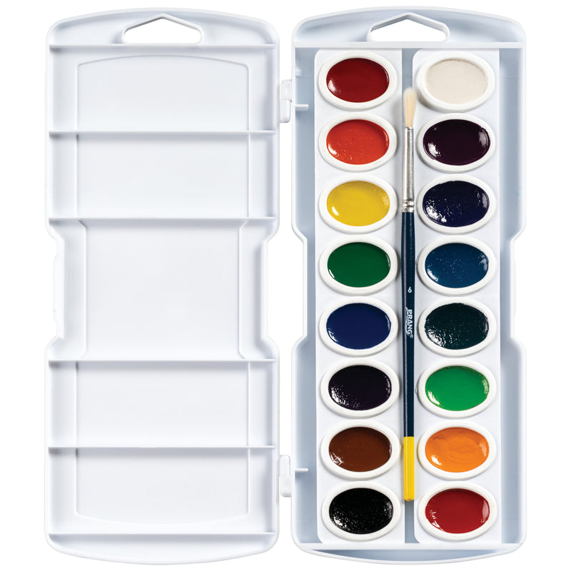 Prang Semi-Moist Oval Watercolor Sets