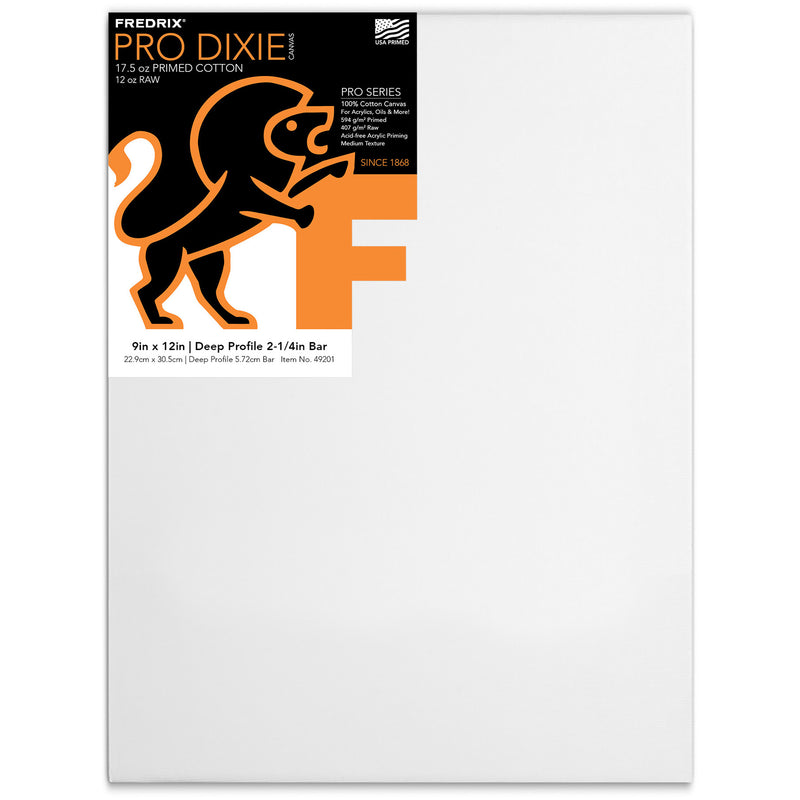 Fredrix Pro Series Dixie Toile tendue