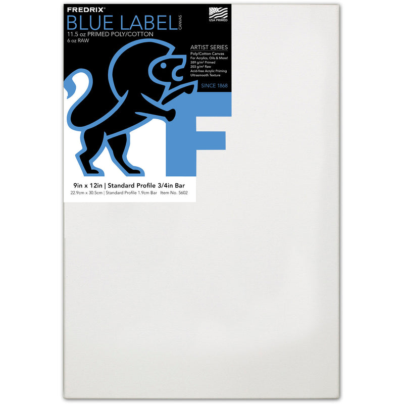 Fredrix Artist Series Blue Label Toile tendue ultra lisse 