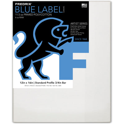 Fredrix Artist Series Blue Label Toile tendue ultra lisse 