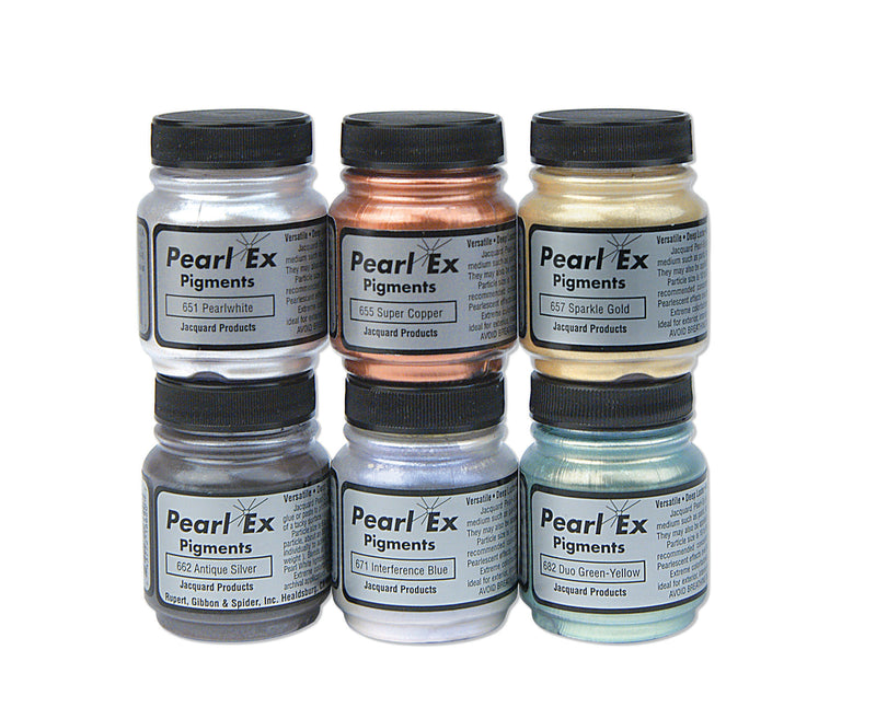 Pigments en poudre Jacquard Pearl Ex