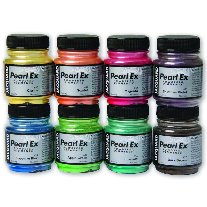 Pigments en poudre Jacquard Pearl Ex