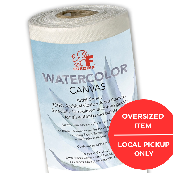Fredrix Watercolor Canvas Rolls