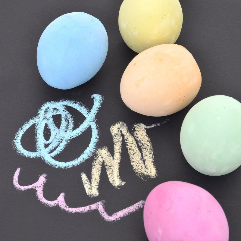 Egg Chalk 6-Color Set