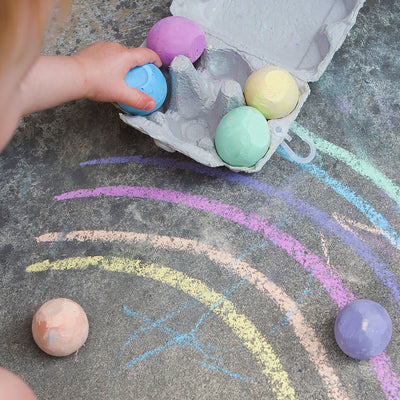 Egg Chalk 6-Color Set