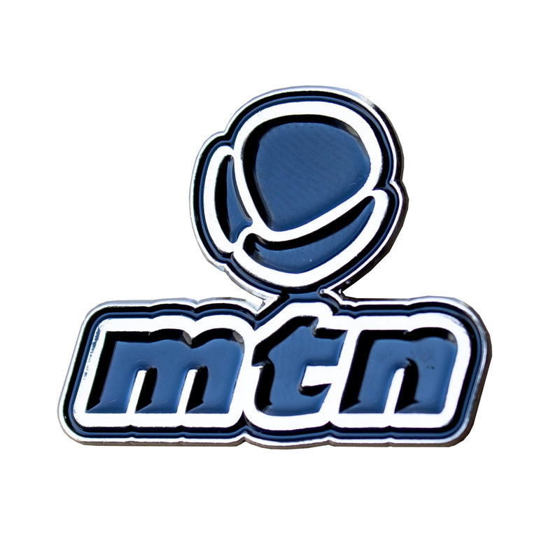 MTN Chrome Logo Enamel Pin