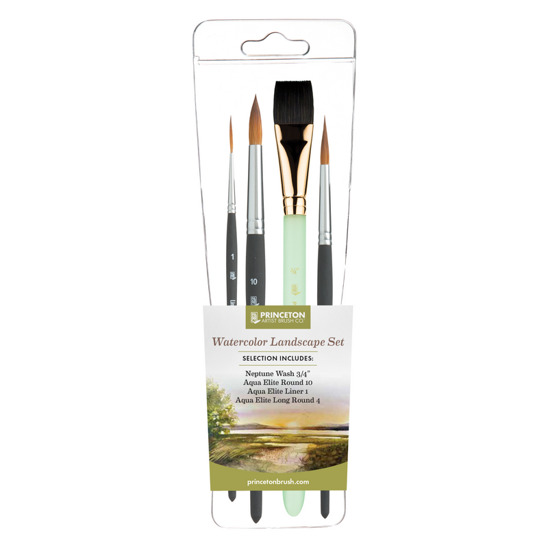 Princeton Landscape 4-Piece Brush Set