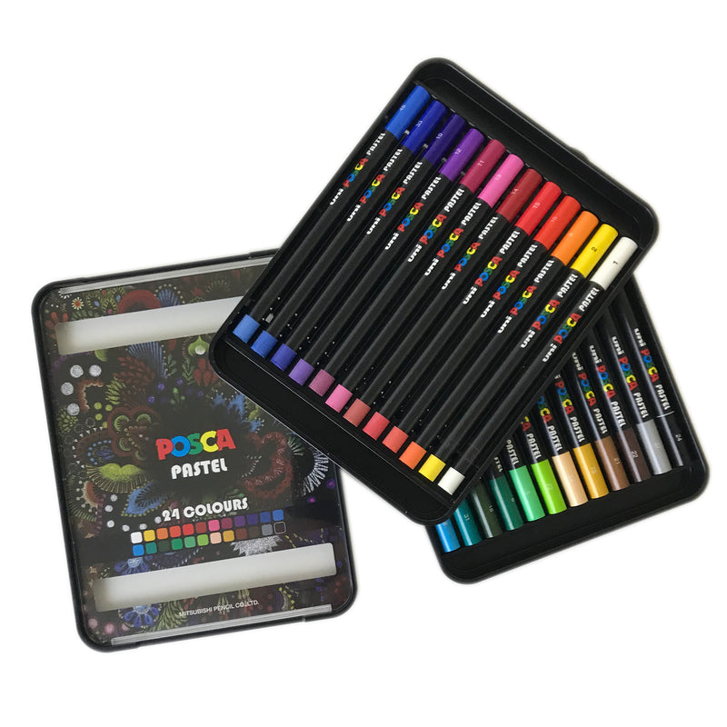 POSCA Wax Pastels 24-Set