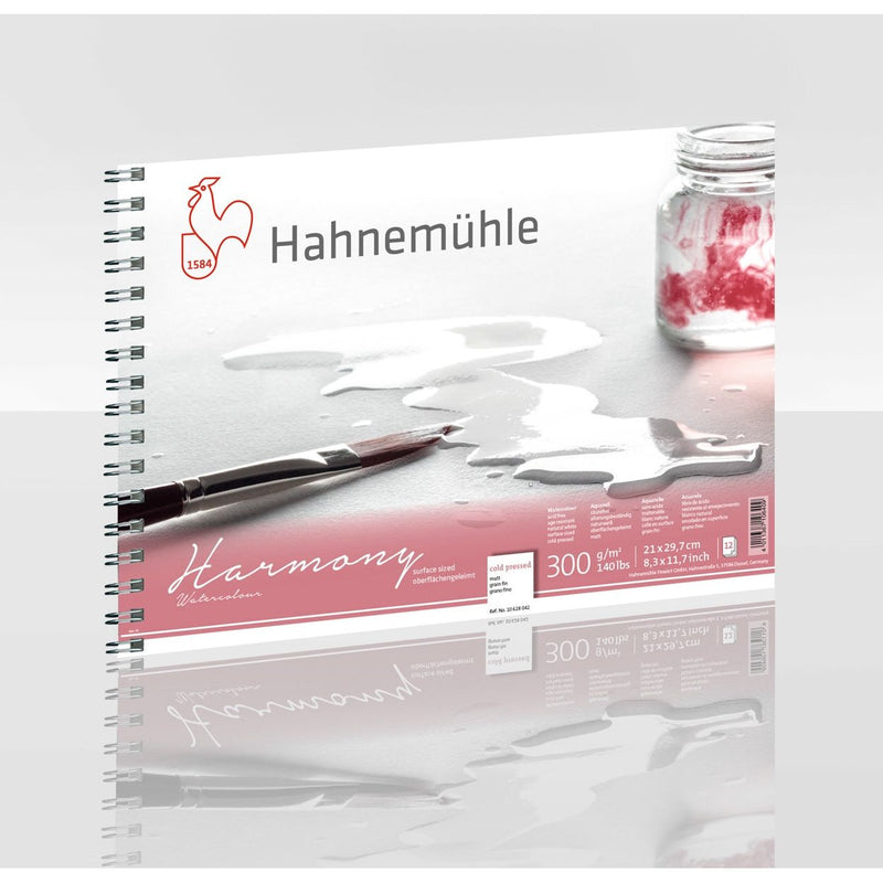 Hahnemuhle Harmony Watercolor Spiral-Bound Pads