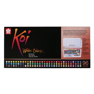 Sakura Koi Studio Watercolor 96-Color Set