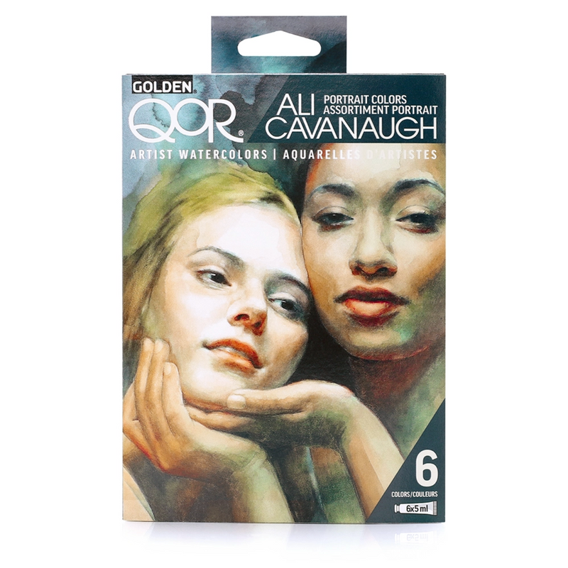 QoR Ali Cavanaugh 6 x 5ml Watercolor Tube Set