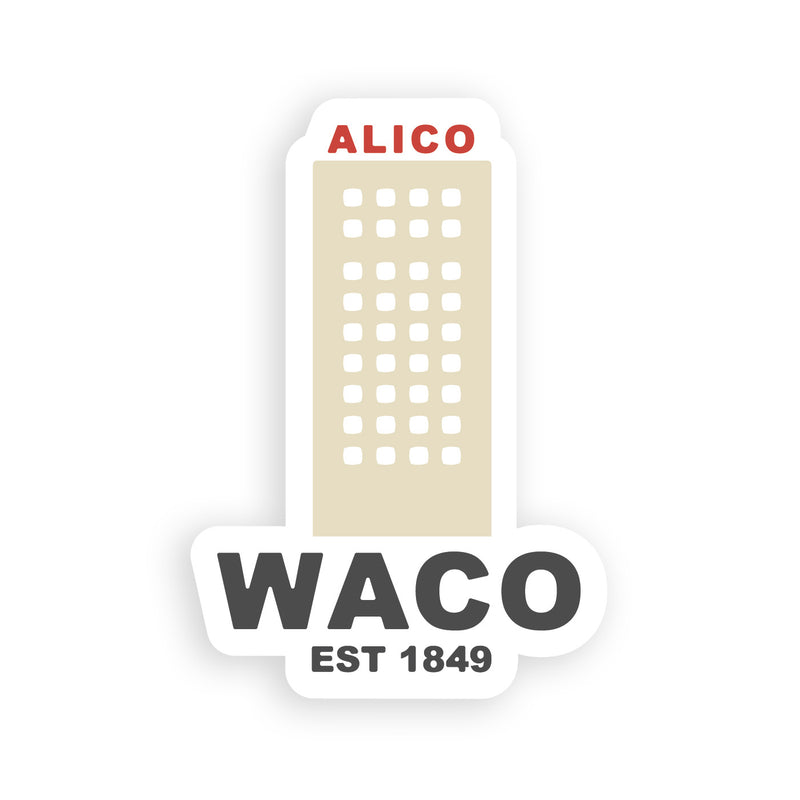 Waco Sticker / Alico