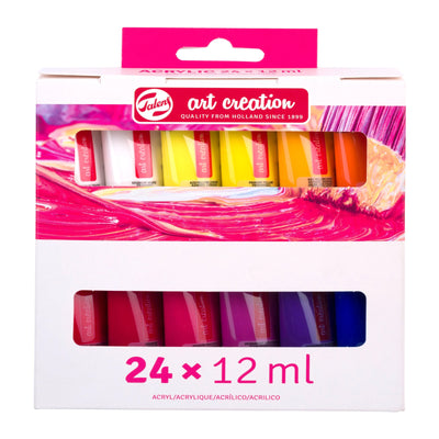 Royal Talens Art Creation Acrylic Paint Set | 24 x 12 ml