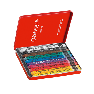 Caran d'Ache NEOCOLOR II Watersoluble Wax Pastel Sets