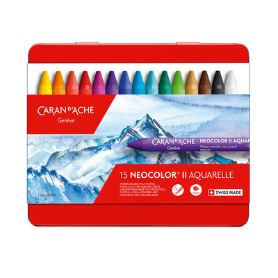 Caran d'Ache NEOCOLOR II Watersoluble Wax Pastel Sets