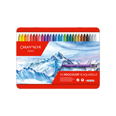 Caran d'Ache NEOCOLOR II Watersoluble Wax Pastel Sets