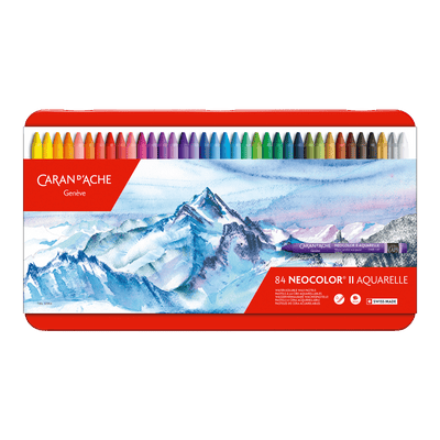 Caran d'Ache NEOCOLOR II Watersoluble Wax Pastel Sets