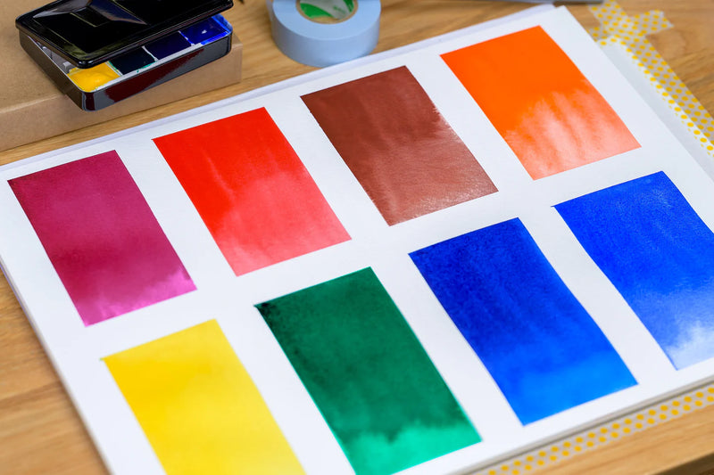 Federal Color Tonic Watercolors, Globetrotter Set of 8