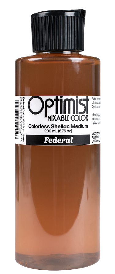 Federal Color Optimist Colorless Shellac Medium