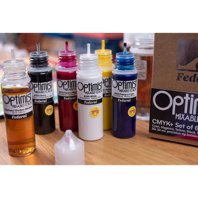 Federal Color Optimist Mixable Color CMYK+ Set of 6