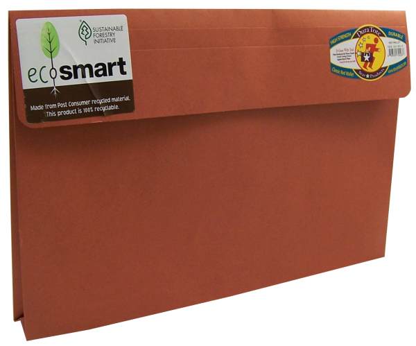 Star Classic Red Wallet Portfolio With Velcro Closure