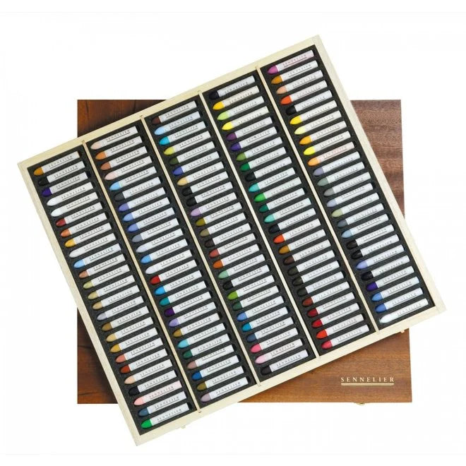 Sennelier Oil Pastel Picasso Wood Box Set of 120