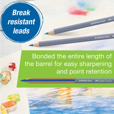 Faber-Castell Goldfaber Aqua Watercolor Pencil 48 Set