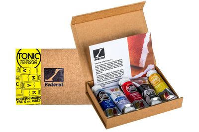 Federal Color Tonic Watercolor, 12 mL Tubes, Modern Mixing Set of 5