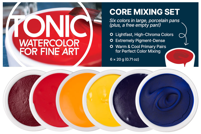 Federal Color Tonic Watercolor Core Mixing Set