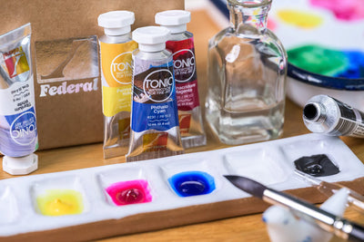 Federal Color Tonic Watercolor, 12 mL Tubes, Modern Mixing Set of 5