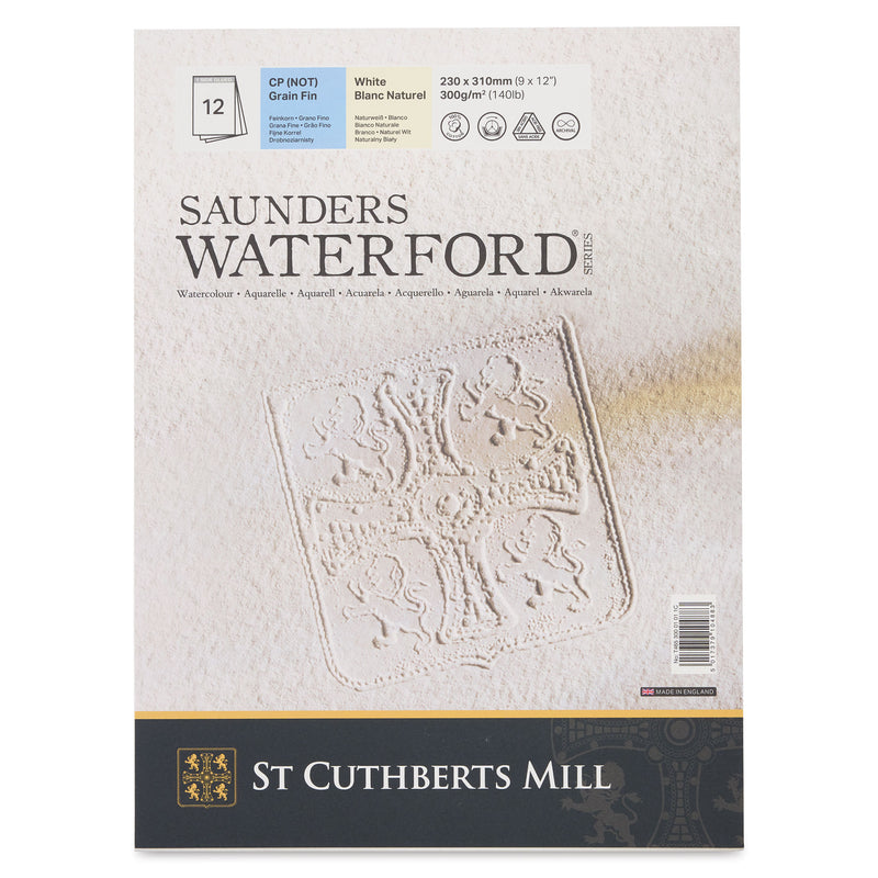 Blocs de papel para acuarela Saunders Waterford 