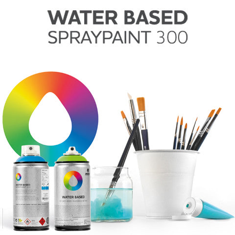 MTN Water Based 300 Spray Paint - WRV - Fluorescent Yellow