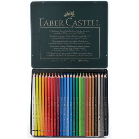 Ensembles de crayons de couleur Faber-Castell Polychromos