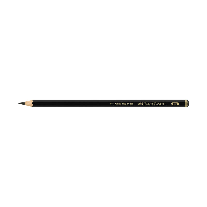 Crayons graphite mat Faber-Castell Pitt 